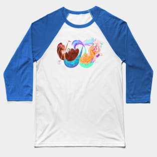 Dance Mermaid Baseball T-Shirt